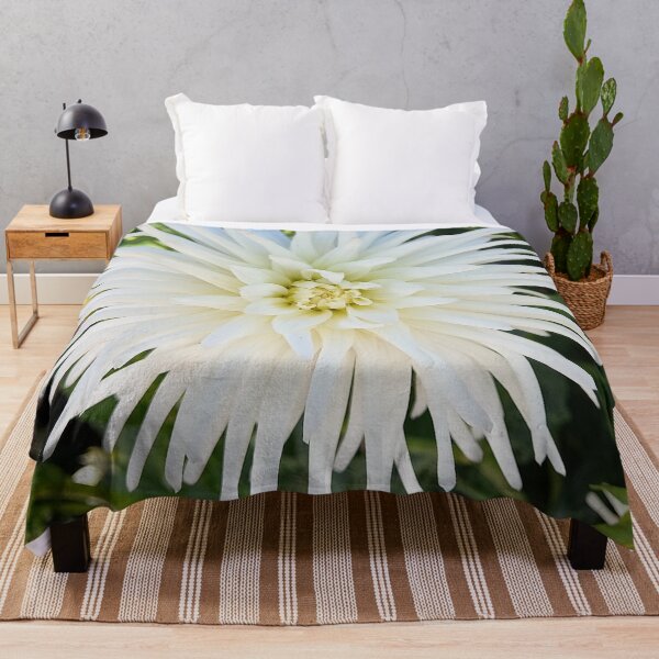 Item preview, City Nature: White Dahlia Flower Close-up Botanical Garden designed and sold by TaraTs.