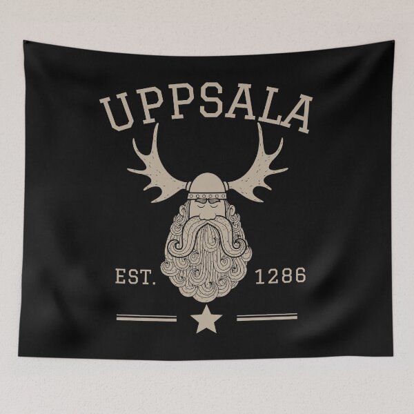 Item preview, Uppsala Sweden Viking Vintage Athletic designed and sold by Hoiho Adventure Shirts.