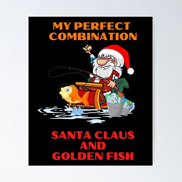 Item preview, My Perfect Combination Santa Claus and Golden Fish  designed and sold by netdota.