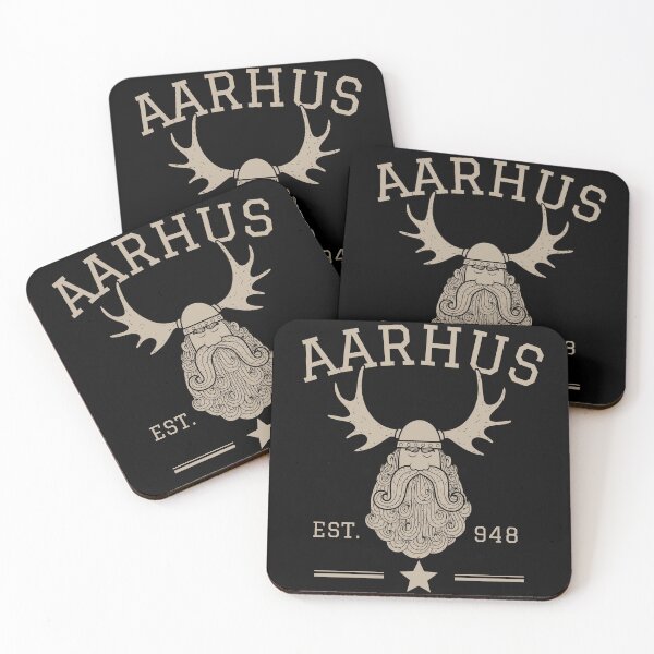 Item preview, Aarhus Denmark Viking Vintage Athletic designed and sold by Hoiho Adventure Shirts.