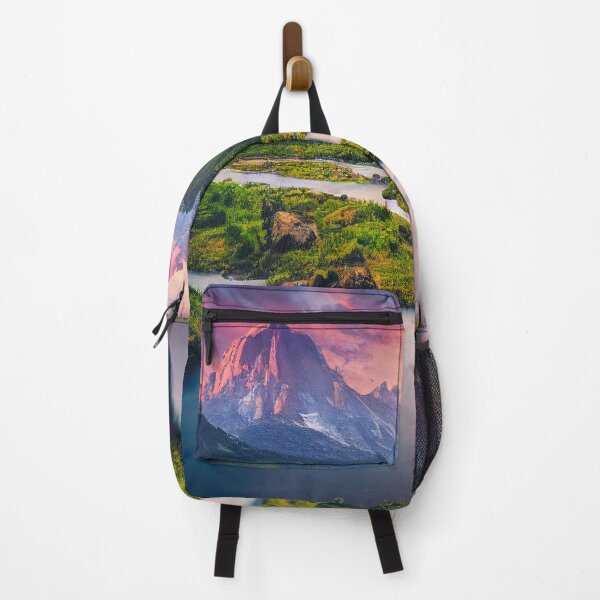 Item preview, River and Mountains Landscape designed and sold by Dreaming Pixels.