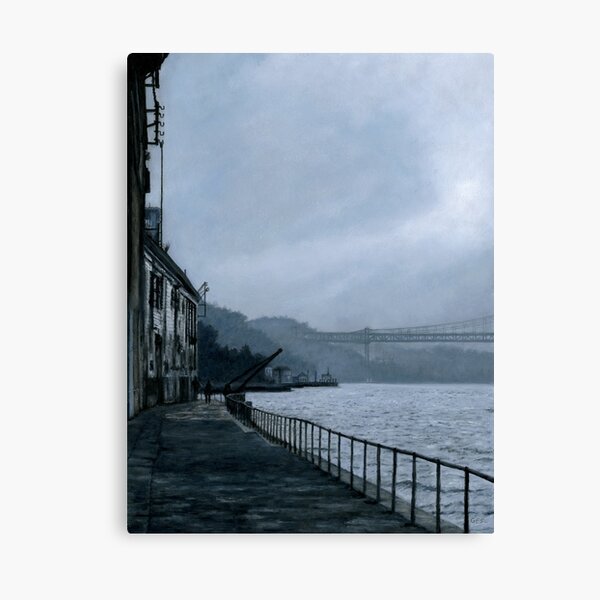 Almada Waterfront, Portugal Canvas Print