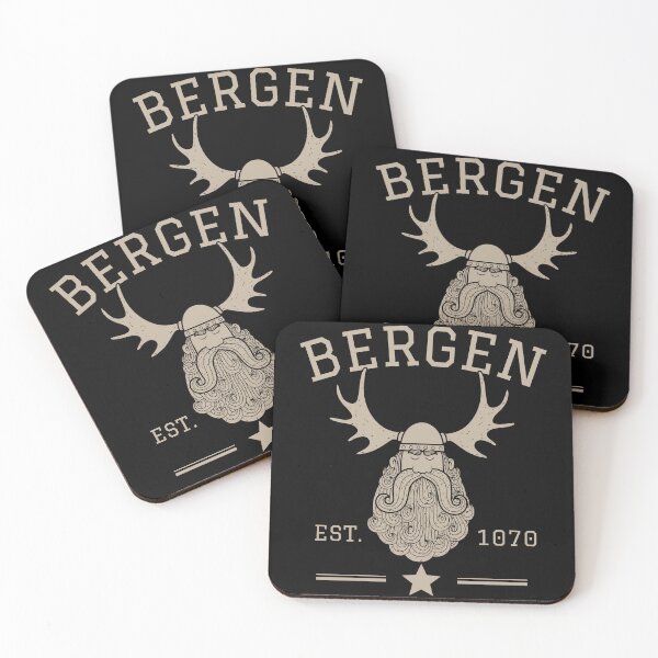 Item preview, Bergen Norway Viking Vintage Athletic designed and sold by Hoiho Adventure Shirts.
