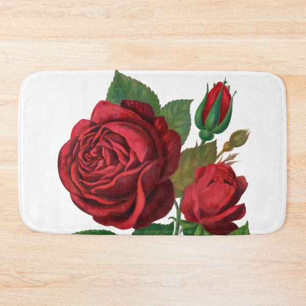Item preview, Red rose / Prince Camille De Rohan lithograph designed and sold by JJAarts.