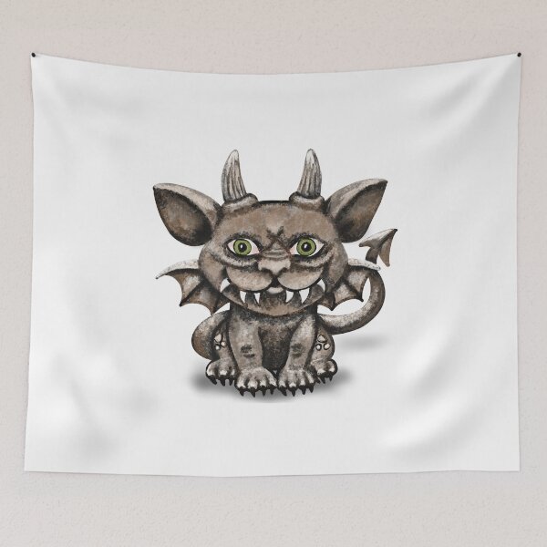 Item preview, Fred the Gargoyle  designed and sold by Kimberly Bone.