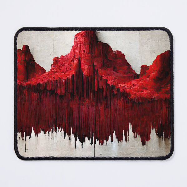 Item preview, Crimson Mountainscape designed and sold by MerchFever.