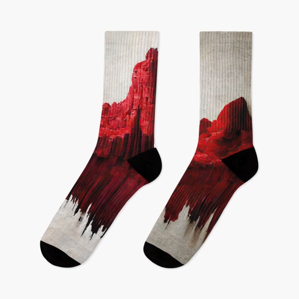Item preview, Crimson Mountainscape designed and sold by MerchFever.