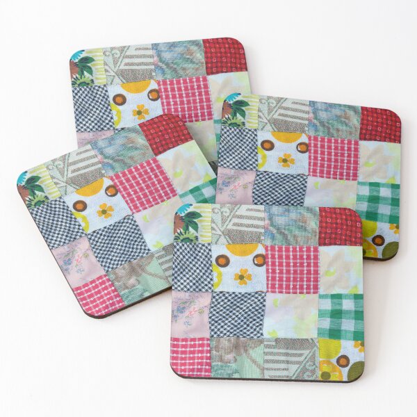 Item preview, Vintage Patchwork Rainbow designed and sold by Sasidenidesign.