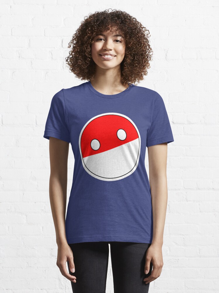 Alternate view of Polandball | Countryball Essential T-Shirt