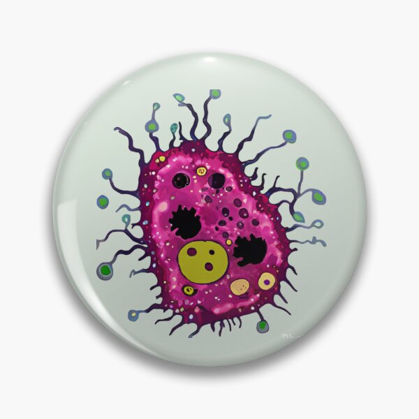 Item preview, Digital image of the pink microbe 1 designed and sold by Gala-life1.