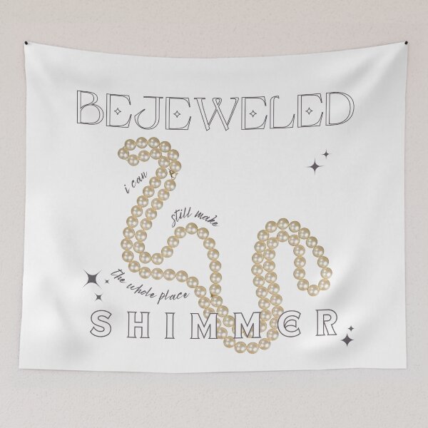 Item preview, bejeweled - gorgeous poster design designed and sold by cottagecorococo.