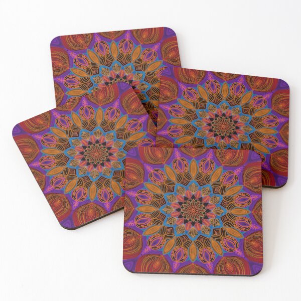 Item preview, Vivid Peacock Mandala designed and sold by Kristi Duggins.