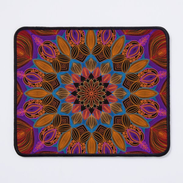 Item preview, Vivid Peacock Mandala designed and sold by Kristi Duggins.