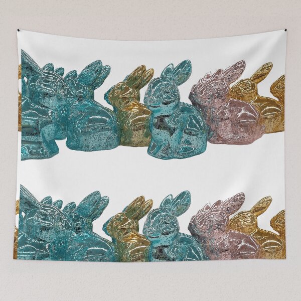 Item preview, Glass Bunnies designed and sold by blakcirclegirl.
