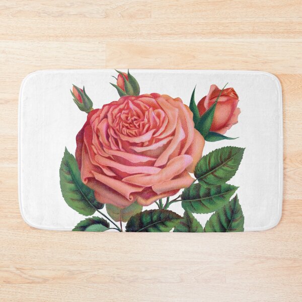 Item preview, Pink rose, Glorie de Dijon lithograph designed and sold by JJAarts.