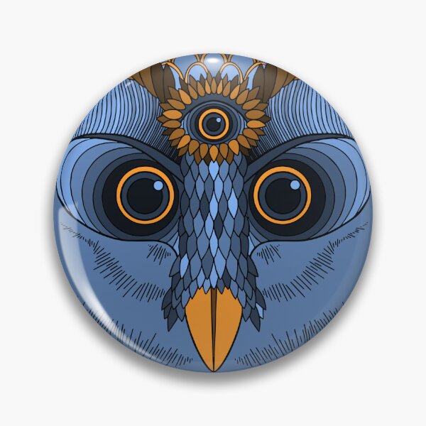 Item preview, The Wise One - Three Eyed Owl designed and sold by Nawphix.