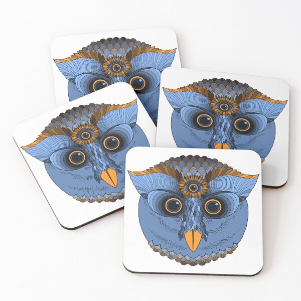 Item preview, The Wise One - Three Eyed Owl designed and sold by Nawphix.