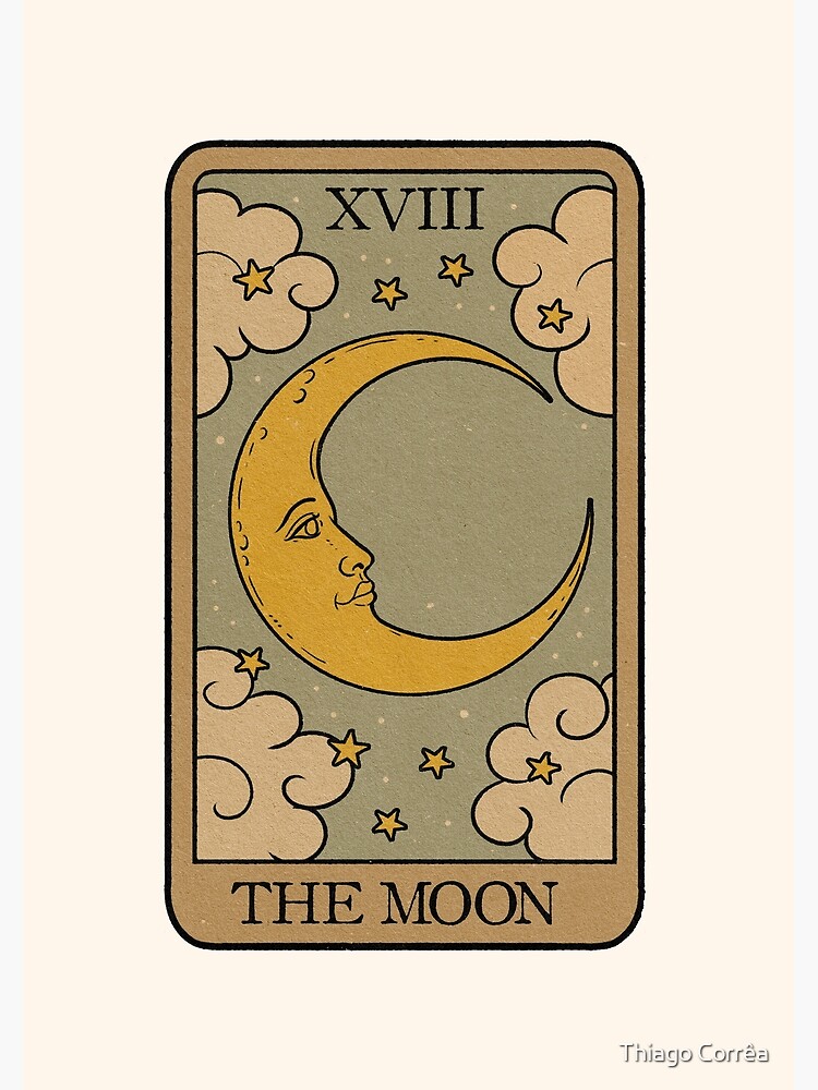 The Moon Tarot Poster