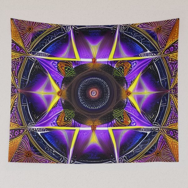 Item preview, Roar - Psychedelic Pattern designed and sold by NomadicCreative.