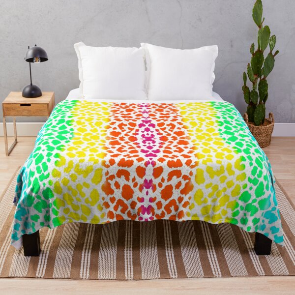 Artikelvorschau, Regenbogen-Leopard entworfen und verkauft von ppddesigns.