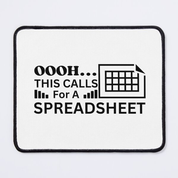 Item preview, OOOh this calls for a spreadsheet funny accountant gift designed and sold by MouDantArts.