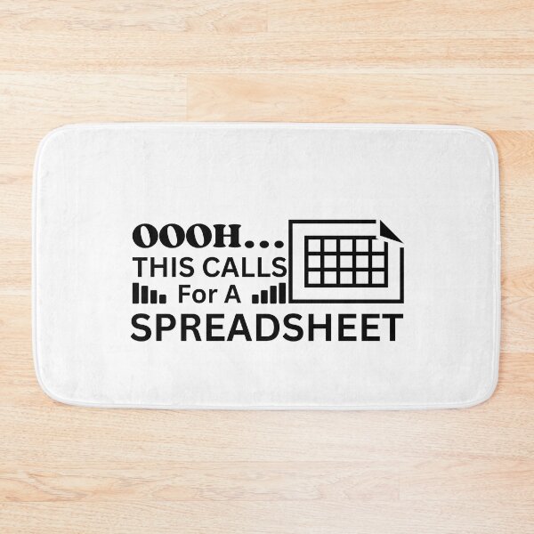 Item preview, OOOh this calls for a spreadsheet funny accountant gift designed and sold by MouDantArts.