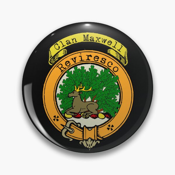 Item preview, Maxwell Clan Surname crest designed and sold by BagTown Clans.