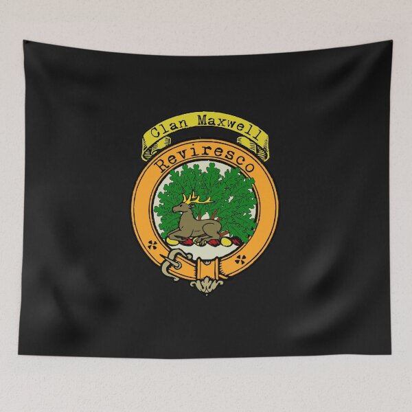 Item preview, Maxwell Clan Surname crest designed and sold by BagTown Clans.