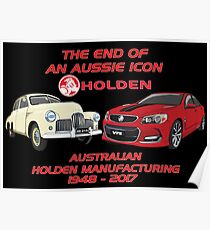 The End Of An Aussie Icon Poster