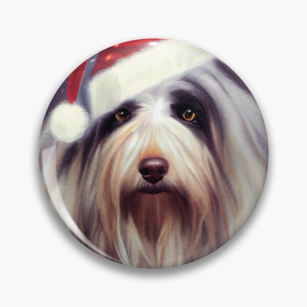 Artikelvorschau, Weihnachts-Bearded Collie – Perfekt für Tierliebhaber entworfen und verkauft von ChristmaSpecial.