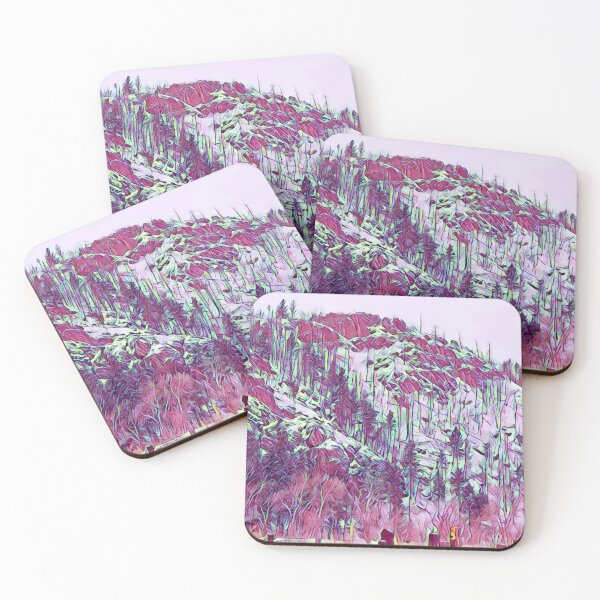 Item preview, Snow Covered Hill - Highlighted - Mountains designed and sold by MistyMorningsOR.