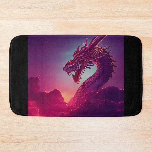 Item preview, Fierce Fantasy Dragon Against A Sunset Sky designed and sold by Cannabliss Shop.