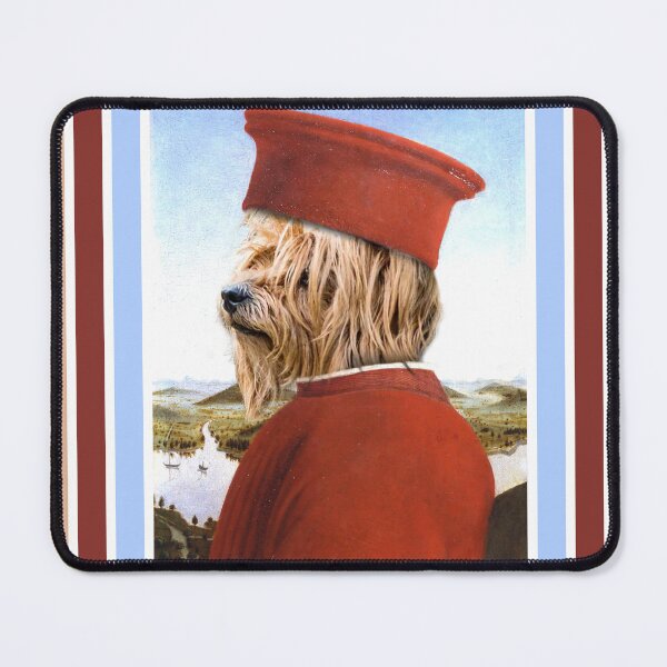 Item preview, Portrait of a Yorkshire as Federico da Montefeltro - Pet Gift designed and sold by Furry And Purry.