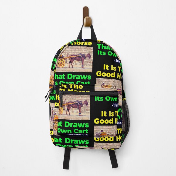Item preview, Irish Proverb - It Is The Good Horse That Draws Its Own Cart designed and sold by IrishProverbs.