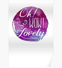 Oh! Wow! Lovely Poster