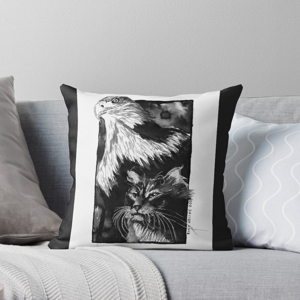 Item preview, Throw Pillow designed and sold by RinaArling.