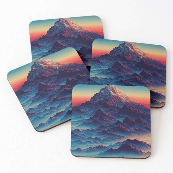 Item preview, Mountains, Beautiful Painting designed and sold by mariavision.