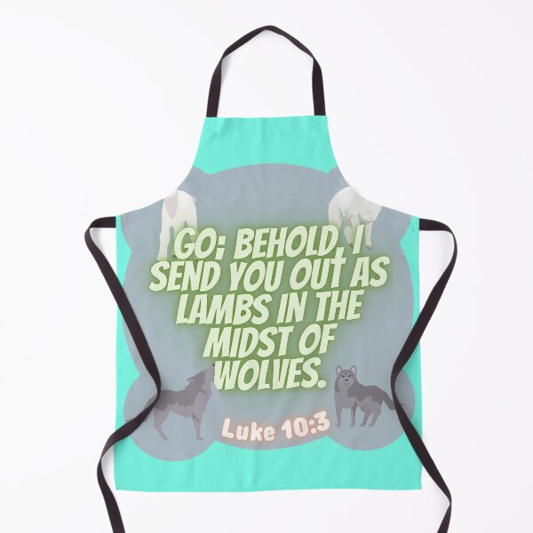 Item preview, Luke 10:3 Lambs amidst wolves designed and sold by VerseforWear.