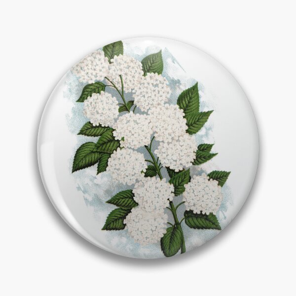 Item preview, Japanese snowball flower lithograph designed and sold by JJAarts.