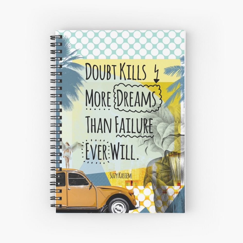 Doubt Kills Spiral Notebook