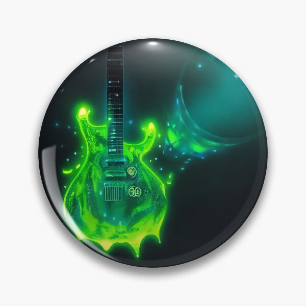 Item preview, Radioactive Guitar designed and sold by PsyFreak! arts.