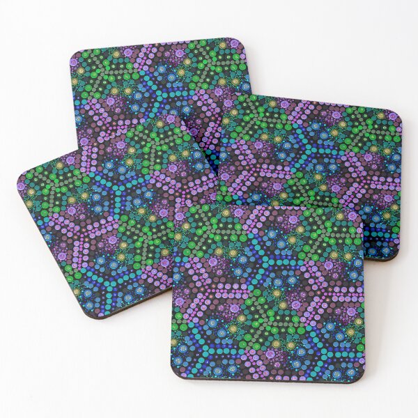 Item preview, Colourful Dot Art Abstract designed and sold by Jane Izzy Designs.