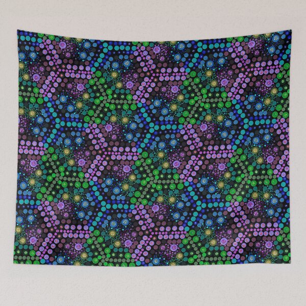 Item preview, Colourful Dot Art Abstract designed and sold by Jane Izzy Designs.