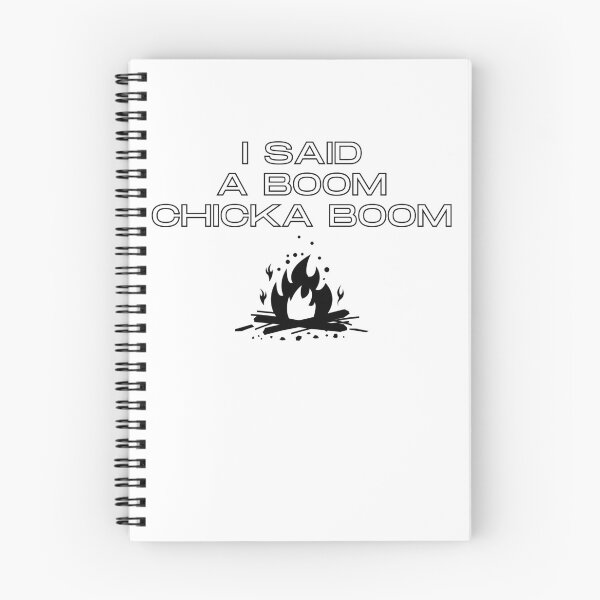 Item preview, I Said A Boom Chicka Boom Campfire Cubscout Scouting Sticker Tshirt Shirt designed and sold by ProjectHippie.