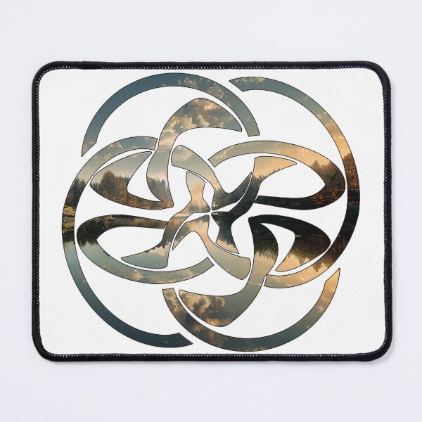 Item preview, Clouds Reflected In The Water Celtic Knot designed and sold by damonasplace.
