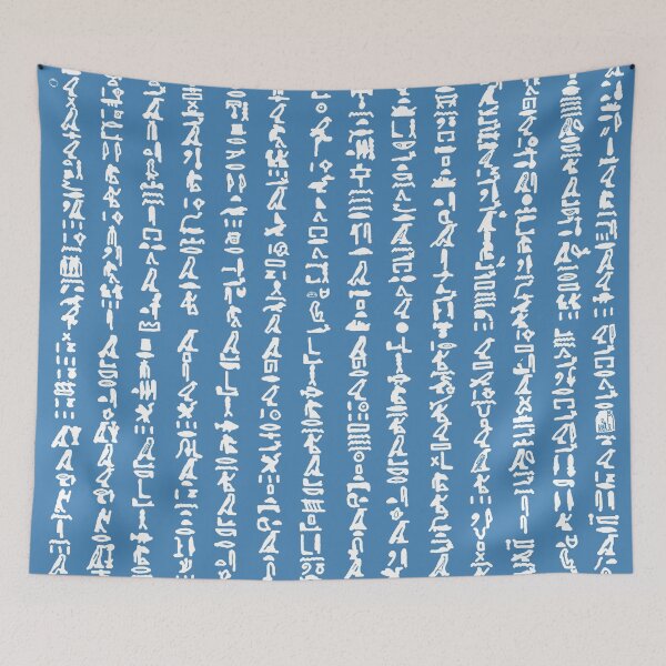 Item preview, Ancient Egyptian Hieroglyphs text from The Debate Between a Man and his Soul 4 designed and sold by mennanassef.