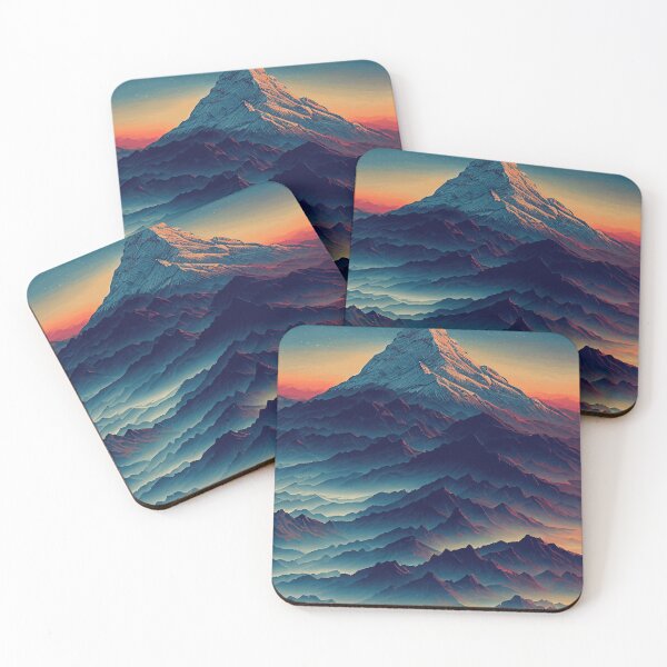 Item preview, Mountains, Beautiful Painting designed and sold by mariavision.