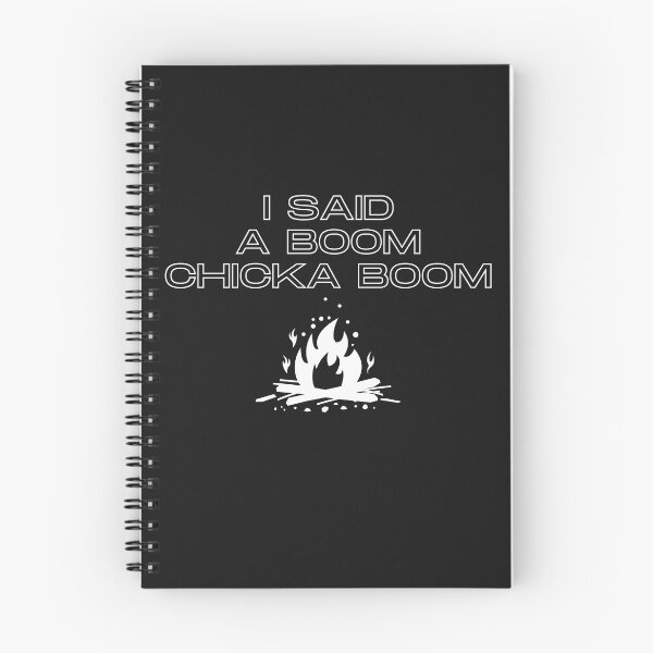 Item preview, I Said A Boom Chicka Boom Campfire Cubscout Scouting Sticker Tshirt Shirt designed and sold by ProjectHippie.