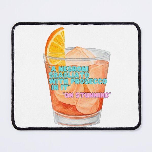 Item preview, "A Negroni Sbagliato with Prosecco in it" designed and sold by MerlinsHut.
