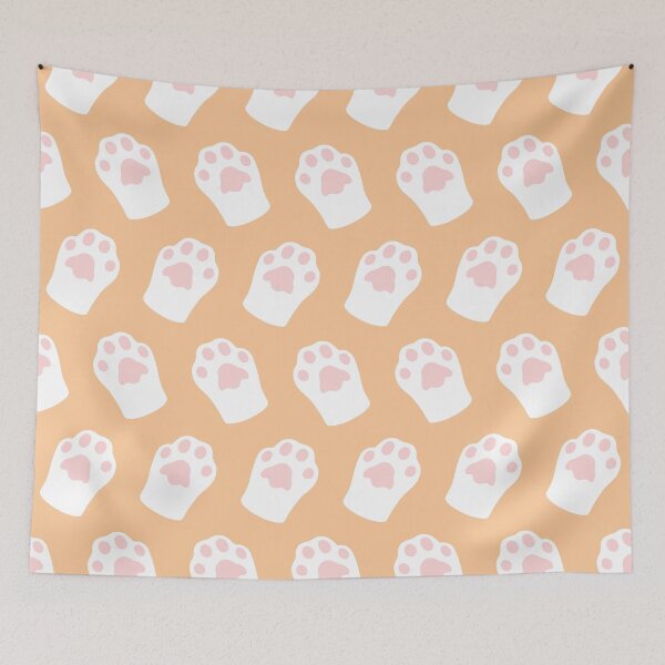 Item preview, Small medium cat paw pattern 6 designed and sold by LemonCreamyyyy.